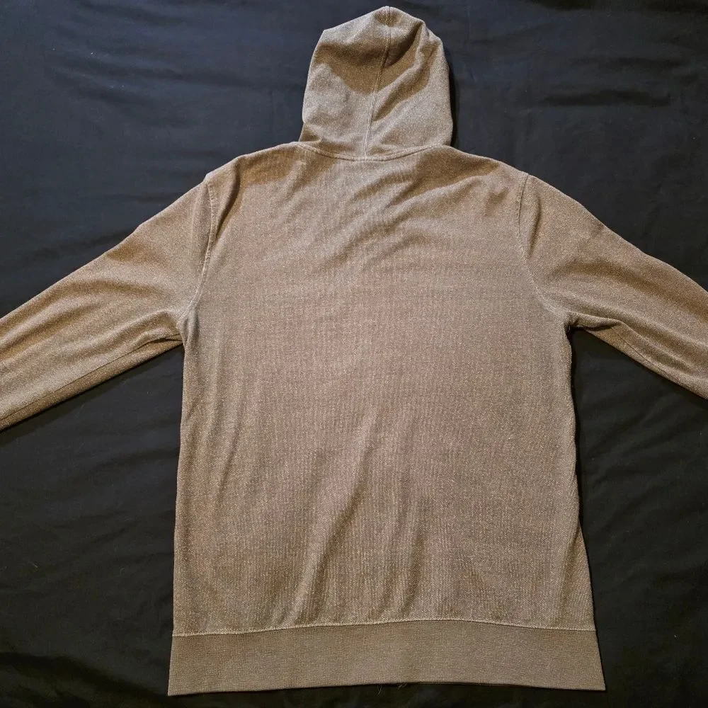 Oakley Men's Zip-Up Dark Greenish Brown Mens Large